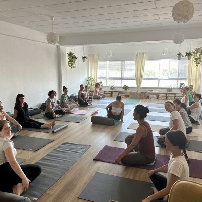 Primeira Aula de yoga